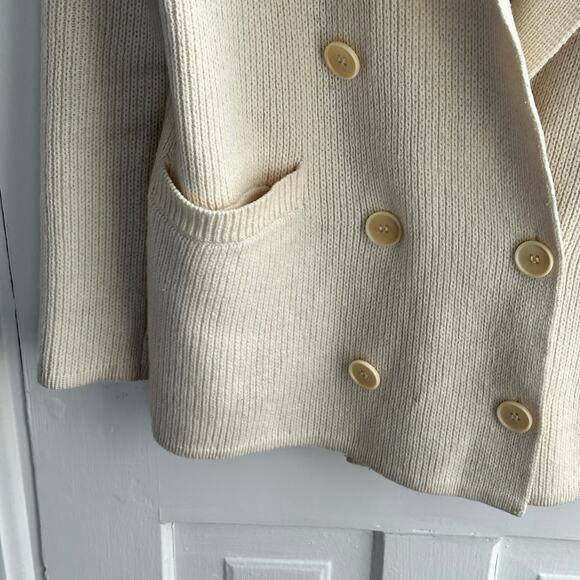 J Crew Double Breasted Sweater Blazer Jacket - Picture 6 of 10